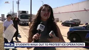 Anti-ICE student walkouts continue in Houston