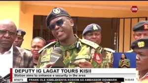 IG Lagat condemns political thuggery