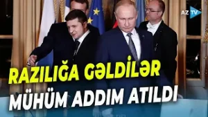 Rusiya ilə Ukrayna arasında MÜHÜM RAZILIQ əldə olundu: Putinin nümayəndəsi SÜLH MESAJINI verdi?