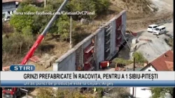 PREFABRICATED GIRDERS IN RACOVIȚA, FOR THE SIBIU-PITEȘTI A1 MOTORWAY
