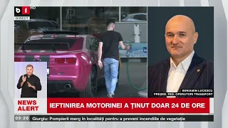 Beniamin LUCESCU, președ  fed  operatori transport: nu prea are logică scumpirea