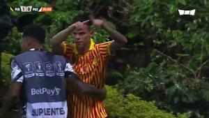 ¡Gran jugada armó el Pereira y Walmer Pacheco abre el marcador ante Deportivo Pasto!