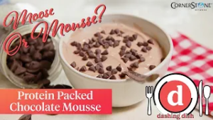 Protein Packed Homemade Chocolate Mousse | Dashing Dish