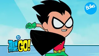 Teen Titans Go! | Robin y las técnicas del escondite | Boing
