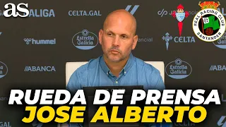 JOSÉ ALBERTO, TOUGH PRESS CONFERENCE after CONCEDING 12 GOALS in 4 days | CELTA 5 RACING 0
