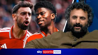 "Exactly what Man Utd need" | Nish Kumar on Carlos Baleba signing & 'class act' Bruno Fernandes