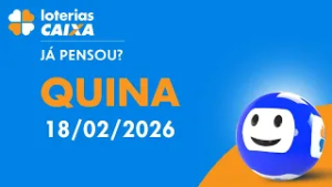 Resultado da Quina - Concurso nº 6955 - 11/02/2026