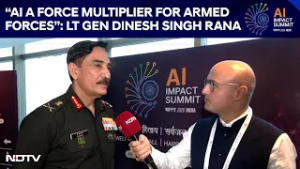 India AI Impact Summit | AI A "Force Multiplier" For Armed Forces: Strategic Forces Commander