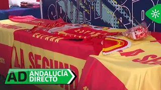 Andalucía Directo | From Seville to the second star: flags and scarves for the National Team