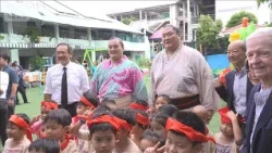 First Grand Sumo Tournament in Thailand to Commemorate 140 Years of Friendship; Sumo Wrestlers Vi...