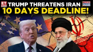 Trump Issues 10-Day Warning to Iran After Deadly Saturday Attack | Breaking News | ET Now