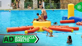 AD | Spain's largest swimming pool is in Orcera and debuts shaded picnic areas