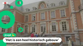 These children's school is in a castle