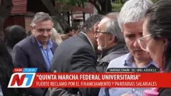 Fifth Federal University March: Demanding Funding and Better Wages