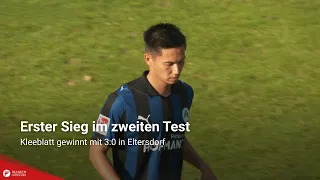 First win in second friendly: Kleeblatt wins 3-0 in Eltersdorf
