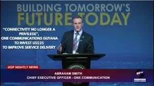 “CONNECTIVITY NO LONGER A PRIVILEGE”, ONE COMMUNICATIONS GUYANA TO INVEST .............