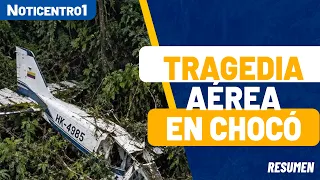 Tragic fate confirmed for occupants of aircraft lost in Chocó | Canal 1 Noticias