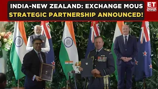 PM Modi & Christopher Luxon Seal Historic Strategic Partnership Between India & New Zealand | ET Now