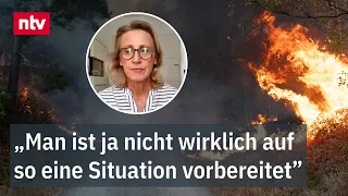 Forest fire near Hürtgenwald – How residents experienced the evacuation | ntv