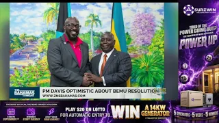PM Davis Optimistic About BEMU Resolution