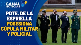 President Abelardo De La Espriella's New Military Leadership | Canal 1 News
