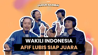 MUHAMMAD AFIF LUBIS "KARATEKA BANUA MENUJU PANGGUNG INTERNASIONAL" | DUDUK BAIMBAI