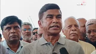 ফেনীতে বন্যা নিয়ন্ত্রণ প্রকল্পের উদ্বোধনী ভেন্যু পরিদর্শনে পানিসম্পদ প্রতিমন্ত্রী | SATV