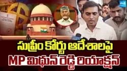 సుప్రీం కోర్టు ఆదేశాలపై MP మిథున్ రెడ్డి | Mithun Reddy First Reaction Over Supreme Court Orders |