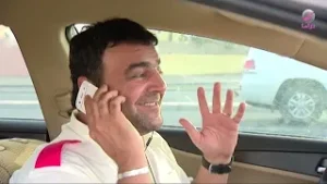 ابو جانتي ملك التاكسي ضحك  لما تحدث الانجليزية