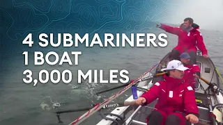 Royal Navy team aim for record on epic World's Toughest Row