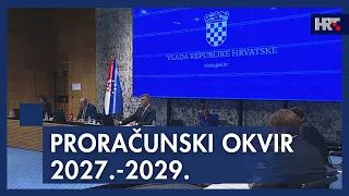 Na sjednici vlade predložen proračunski okvir za 2027.-2029.