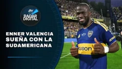 Enner Valencia celebrates reaching the Copa Sudamericana final | Digital Radar | Ecuavisa