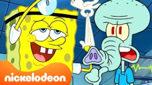 스폰지밥과 징징이의 90분! ?? | 니켈로디언 코리아