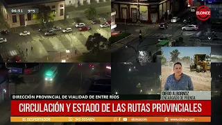 Traffic and Provincial Road Conditions with Diego Albornoz - 09/04/26