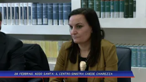 28 FEBBRAIO, NODO SANITA' IL CENTRO SINISTRA CHIEDE CHIAREZZA