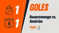 Bucaramanga vs. América (goals) | Liga BetPlay Dimayor 2026-2 | Matchday 15