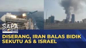 Diserang Rudal, Iran Balas Bidik Sekutu AS & Israel | SAPA MALAM