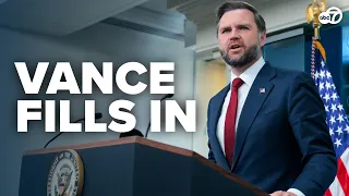FULL: Vice President JD Vance holds White House press briefing