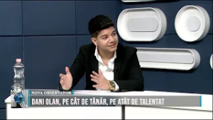 DANI OLAN, PE CÂT DE TÂNĂR, PE ATÂT DE TALENTAT