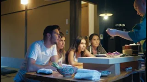 Joaquín triunfa tras recibir la masterclass de sushi - El Capitán en Japón