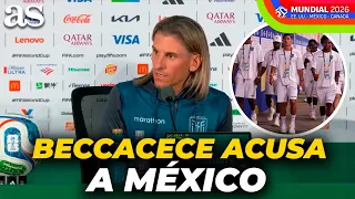 BECCACECE ACCUSES MEXICO of DELAYING ECUADOR'S FLIGHT 6 HOURS before the match | 2026 WORLD CUP