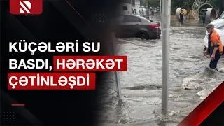 Gürcüstanda güclü yağışların fəsadları gündəlik həyatı çətinləşdirib - Real TV