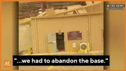 NEW VIDEO: Iranian drone hits US base in Kuwait as troops describe 'horrible' attack