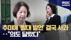 Gyeonggi Governor Choo Mi-ae Apologizes for 'Firefighter Straw' Remark After Backlash: "My Intent...