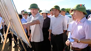 Focus on resolving obstacles for key transportation projects | Thanh Hoa Television