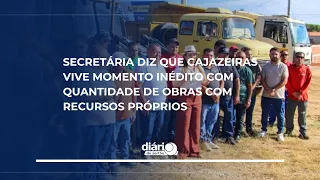 Secretary says Cajazeiras is experiencing an unprecedented moment with the number of projects fun...