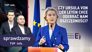 Does Ursula von der Leyen want to take our savings? | WE'RE FACT-CHECKING