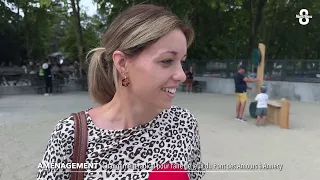 Radical makeover for the Pont des Amours playground