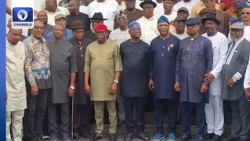 Wike Leads Assembly Members, Council Chairmen, Others To Meet With Fubara