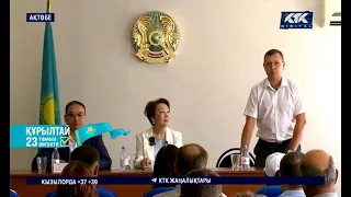 Representatives of the Ak Zhol party met with an enterprise staff in the Aktobe region